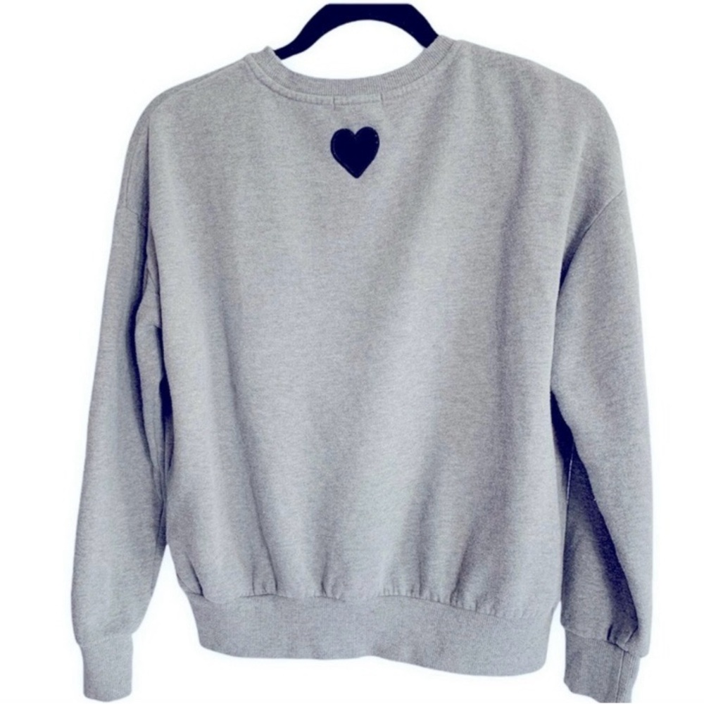 Forever 21 Amore Sweatshirt Sz M - Picture 2 of 4